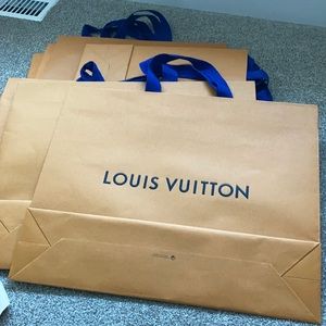 Louis Vuitton XL shopper w/ 4.5” base